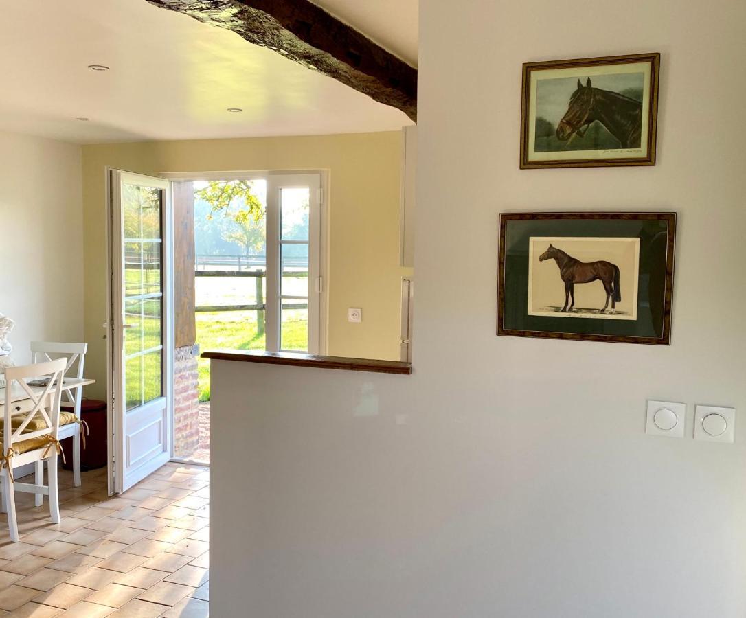 La Longere Du Haras Apartment Manerbe ภายนอก รูปภาพ