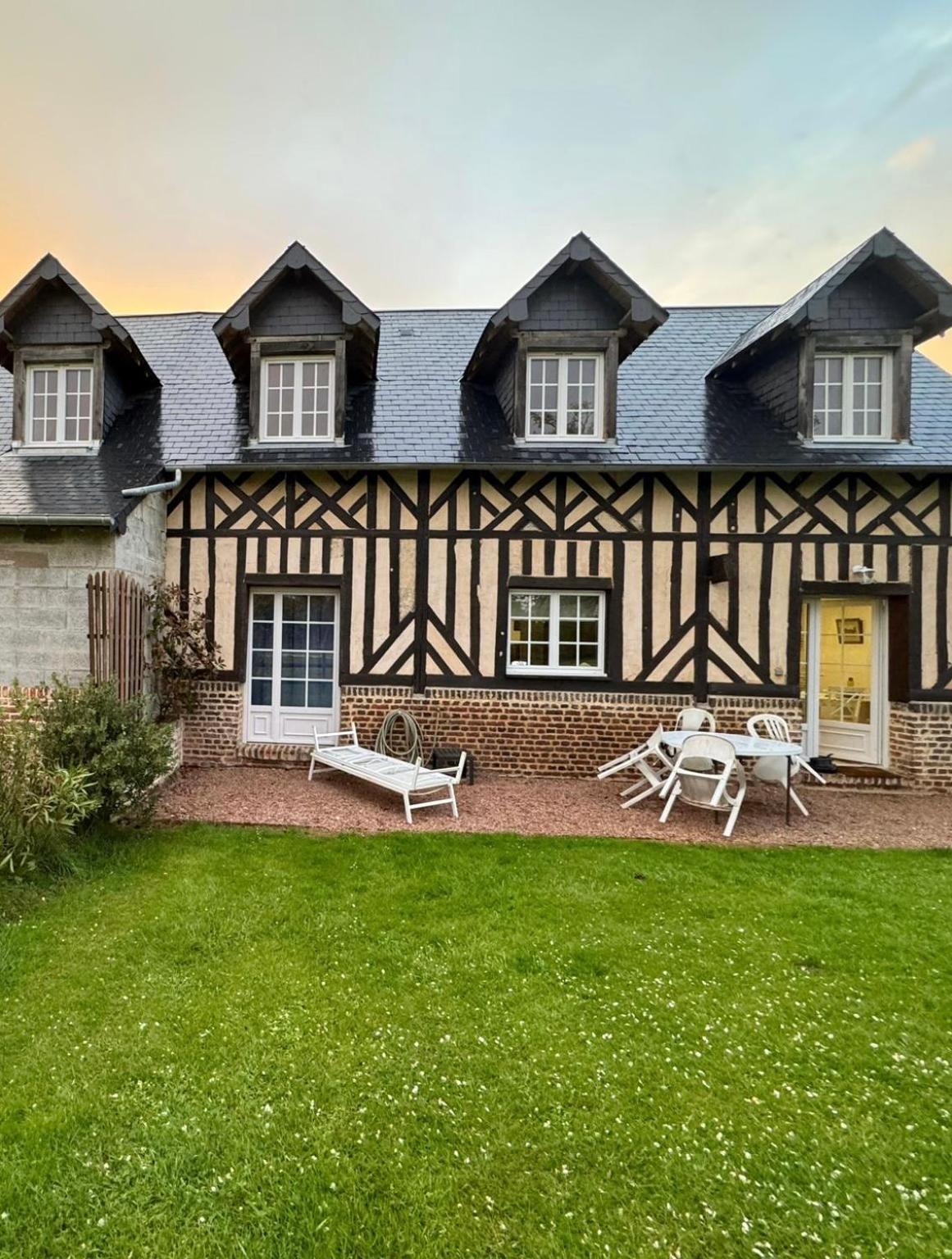La Longere Du Haras Apartment Manerbe ภายนอก รูปภาพ