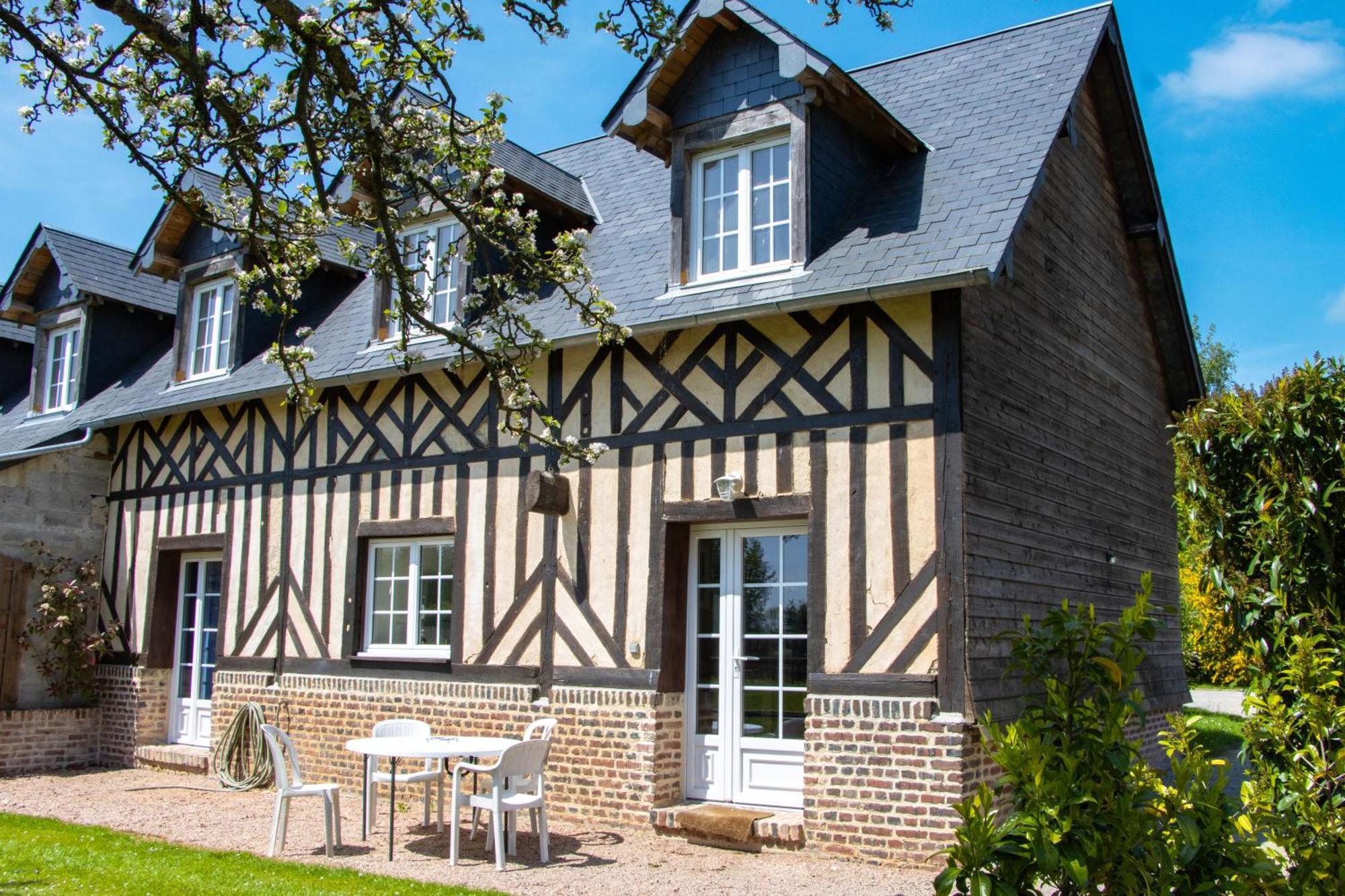 La Longere Du Haras Apartment Manerbe ภายนอก รูปภาพ